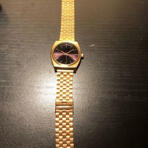 Nixon Time Teller Rose Gold
